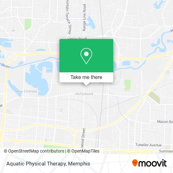 Aquatic Physical Therapy map