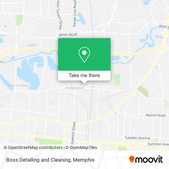 Boss Detailing and Cleaning map