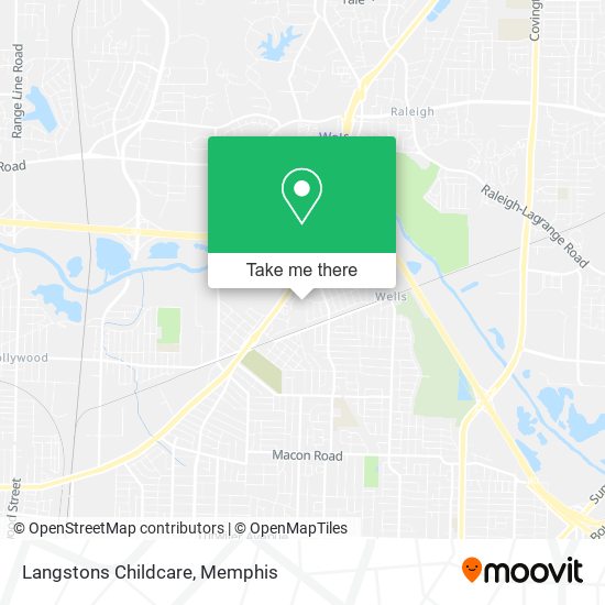 Langstons Childcare map