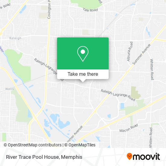 River Trace Pool House map