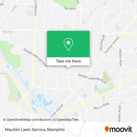 Macklin Lawn Service map