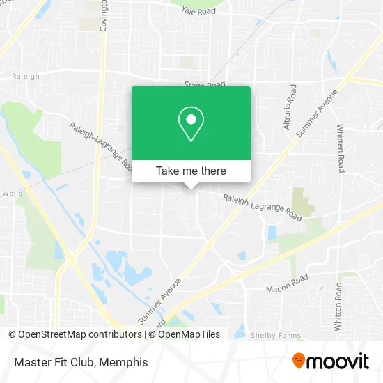 Master Fit Club map
