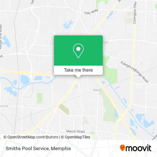 Smiths Pool Service map