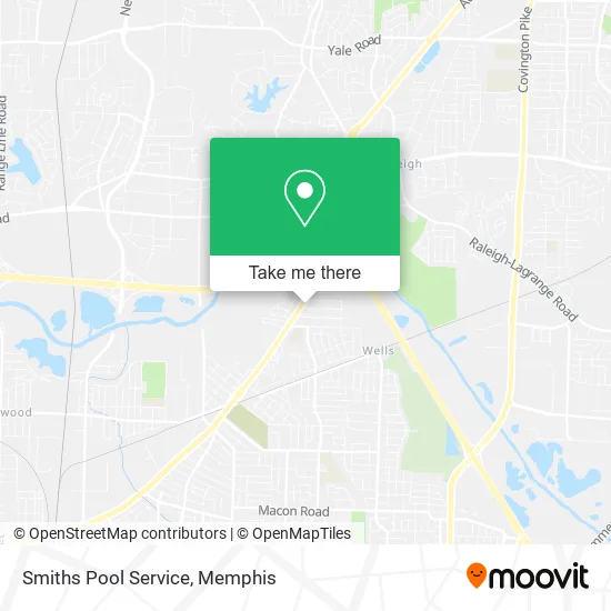 Smiths Pool Service map