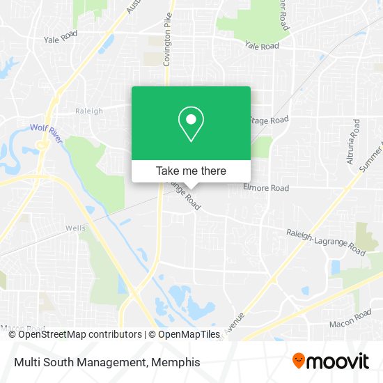 Multi South Management map