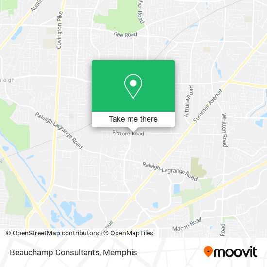 Beauchamp Consultants map