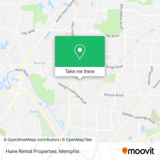 Haire Rental Properties map