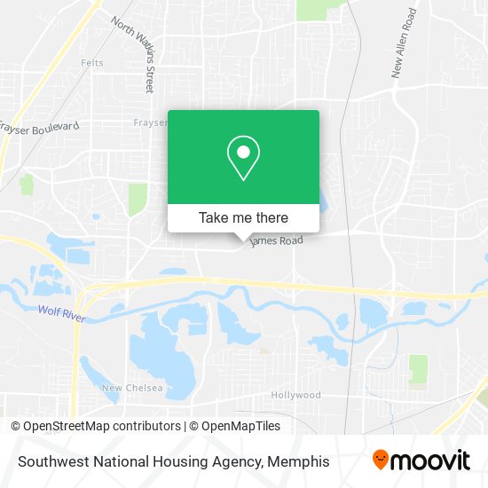 Mapa de Southwest National Housing Agency