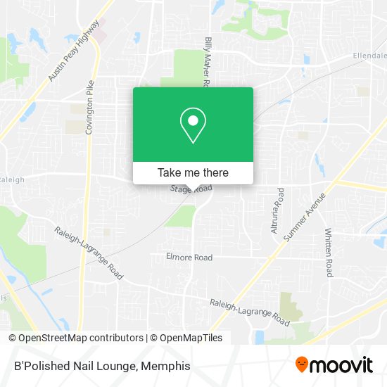 Mapa de B'Polished Nail Lounge