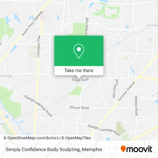 Simply Confidence Body Sculpting map
