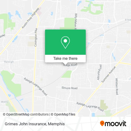 Mapa de Grimes John Insurance