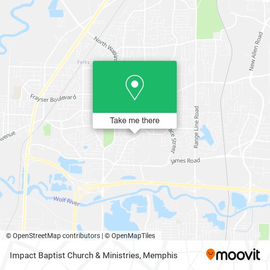 Mapa de Impact Baptist Church & Ministries