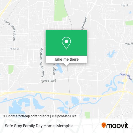 Safe Stay Family Day Home map