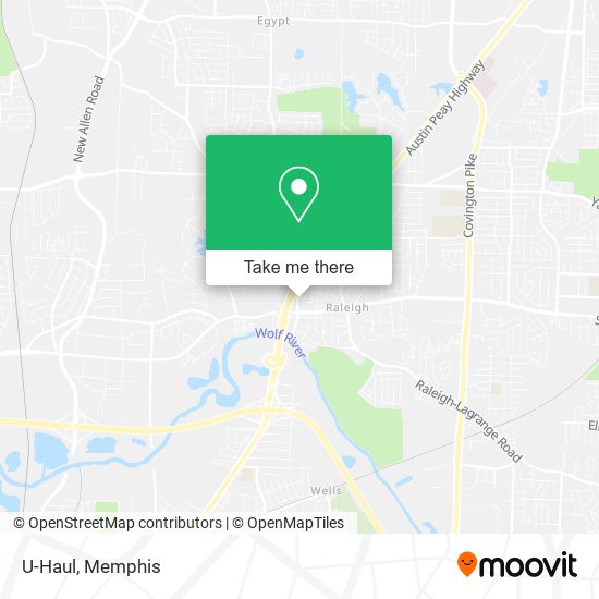Mapa de U-Haul