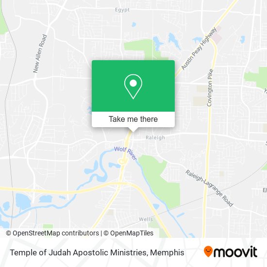 Temple of Judah Apostolic Ministries map