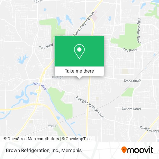 Brown Refrigeration, Inc. map