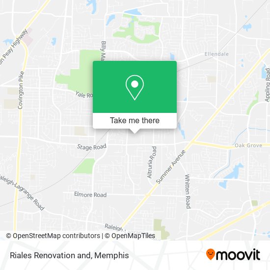 Riales Renovation and map