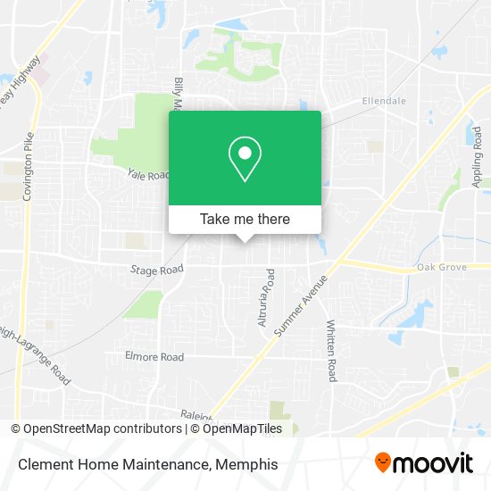 Clement Home Maintenance map