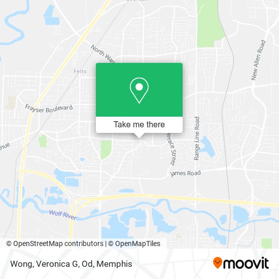 Wong, Veronica G, Od map
