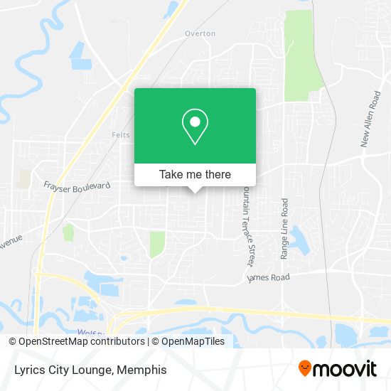 Lyrics City Lounge map