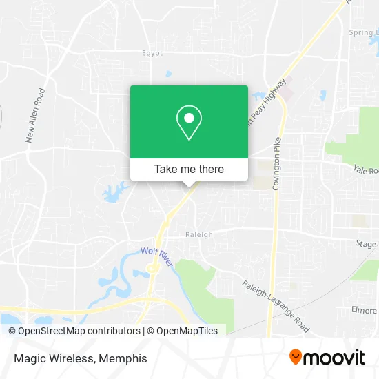 Magic Wireless map