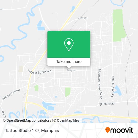 Mapa de Tattoo Studio 187