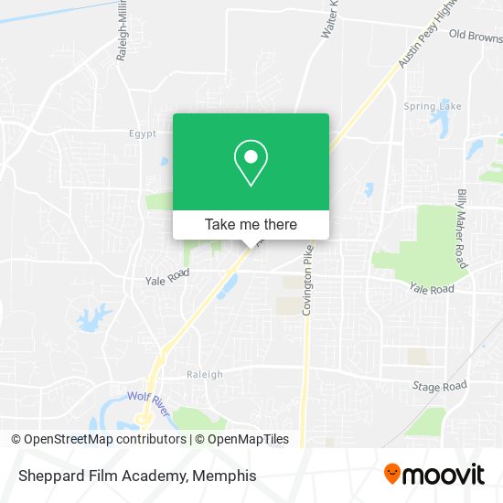 Mapa de Sheppard Film Academy