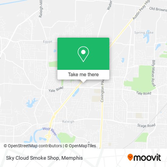 Mapa de Sky Cloud Smoke Shop
