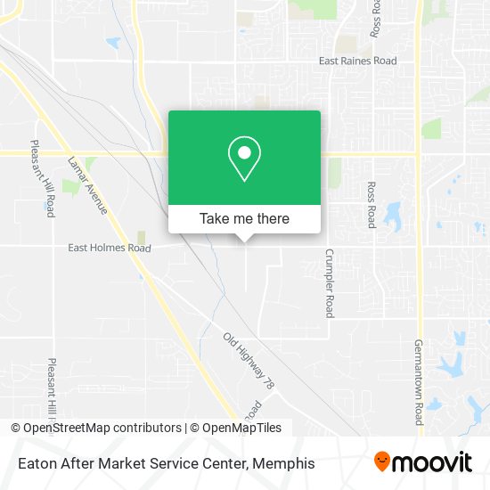 Eaton After Market Service Center map