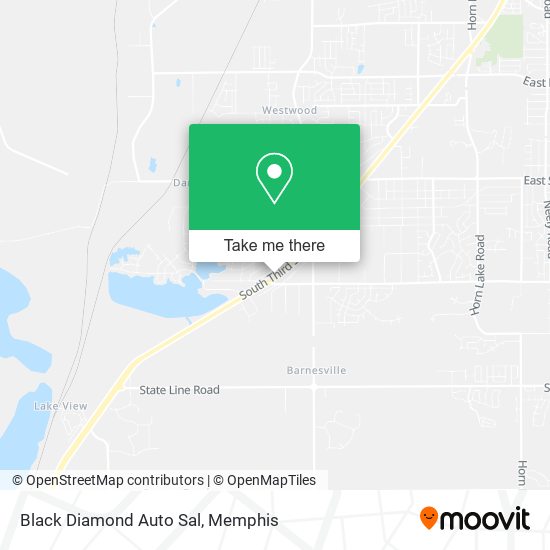 Black Diamond Auto Sal map