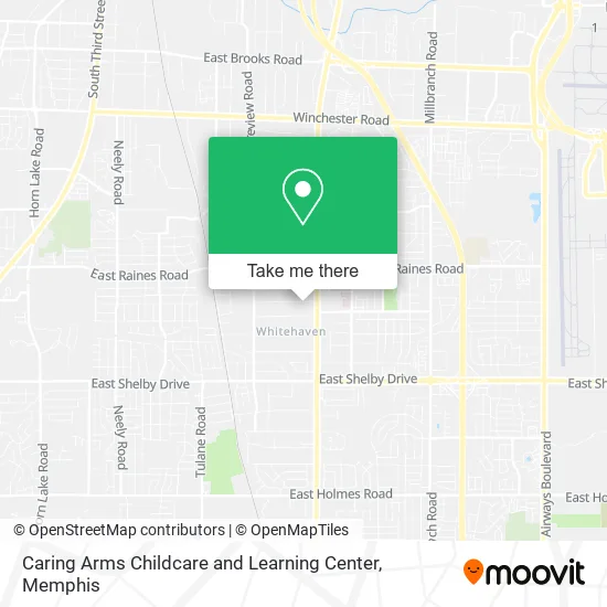 Caring Arms Childcare and Learning Center map