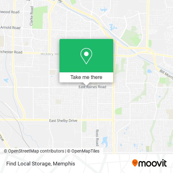 Mapa de Find Local Storage