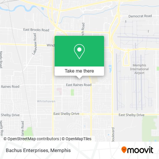 Bachus Enterprises map