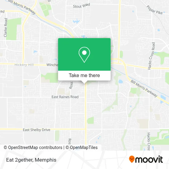 Eat 2gether map