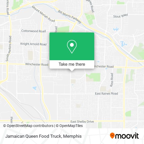 Jamaican Queen Food Truck map