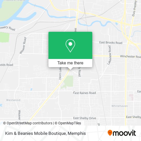 Mapa de Kim & Beanies Mobile Boutique