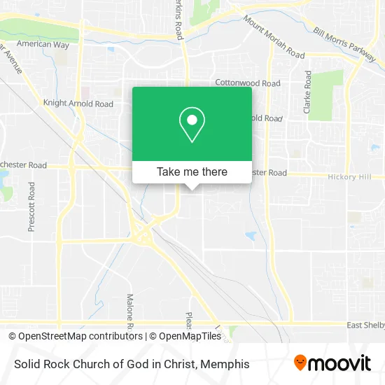 Mapa de Solid Rock Church of God in Christ