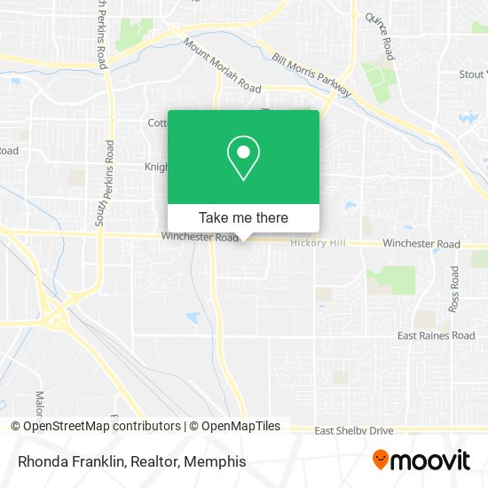 Rhonda Franklin, Realtor map