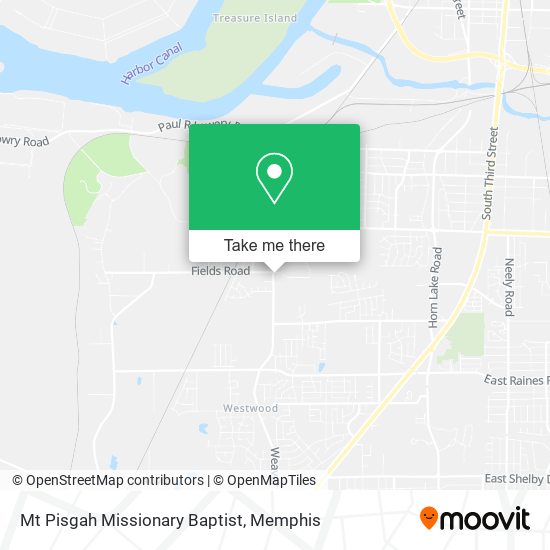 Mapa de Mt Pisgah Missionary Baptist