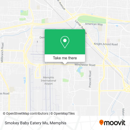 Smokey Baby Eatery Mu map