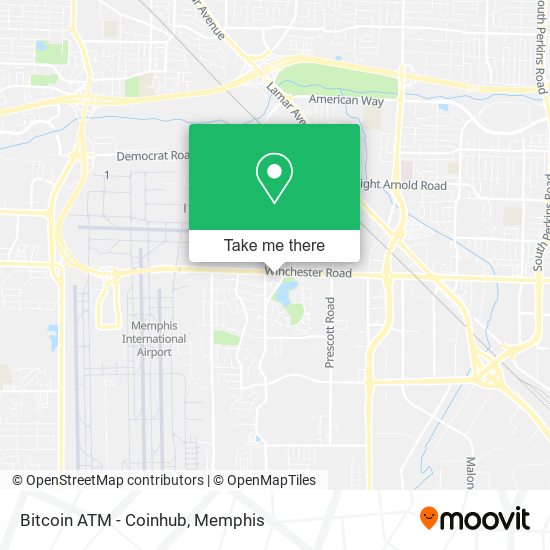 Mapa de Bitcoin ATM - Coinhub