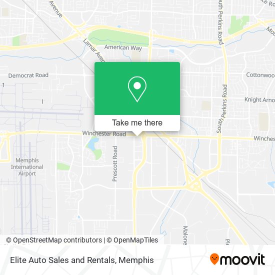 Mapa de Elite Auto Sales and Rentals