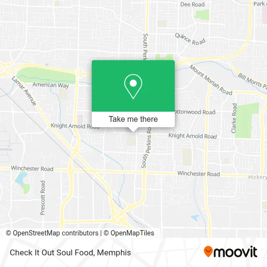 Check It Out Soul Food map