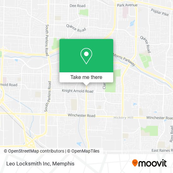 Mapa de Leo Locksmith Inc