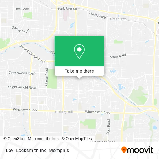 Levi Locksmith Inc map