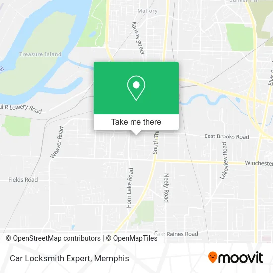 Car Locksmith Expert map