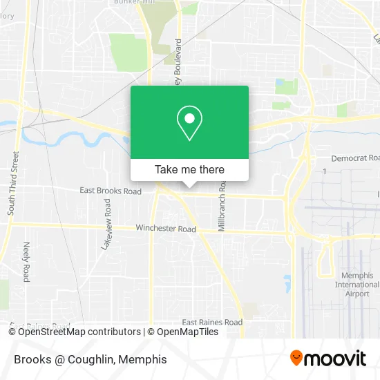 Brooks @ Coughlin map