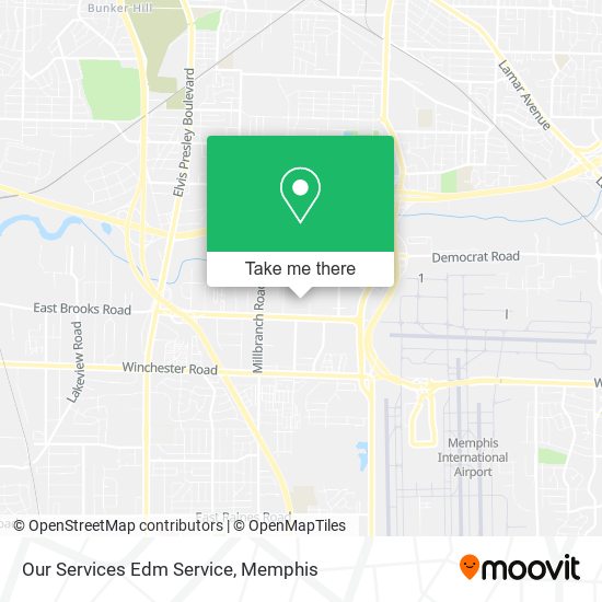 Mapa de Our Services Edm Service