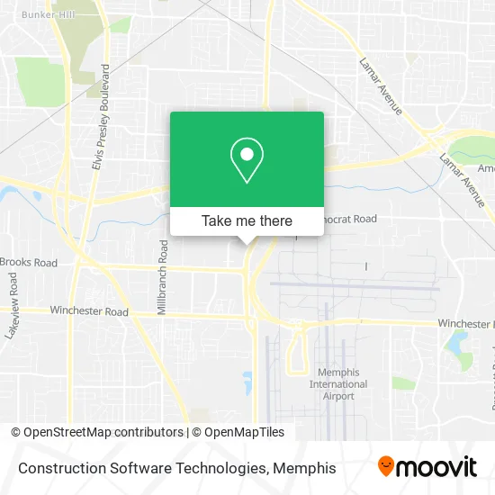 Construction Software Technologies map