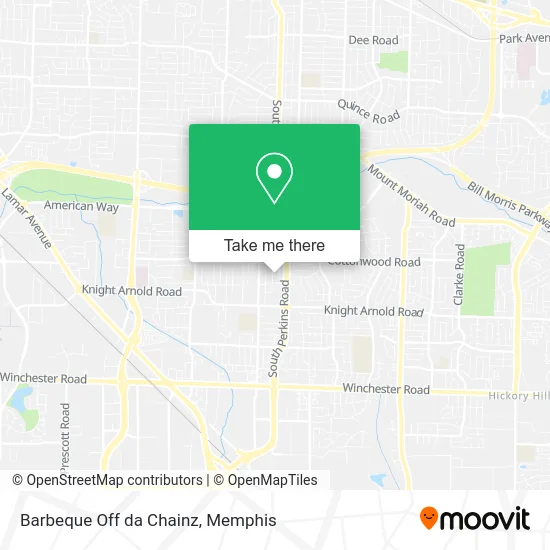 Barbeque Off da Chainz map